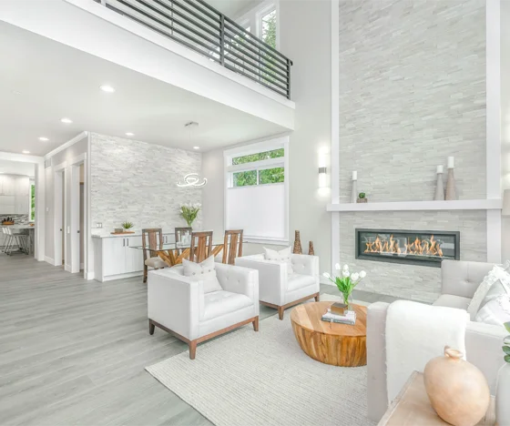 Custom Designed Home Interior Rendering